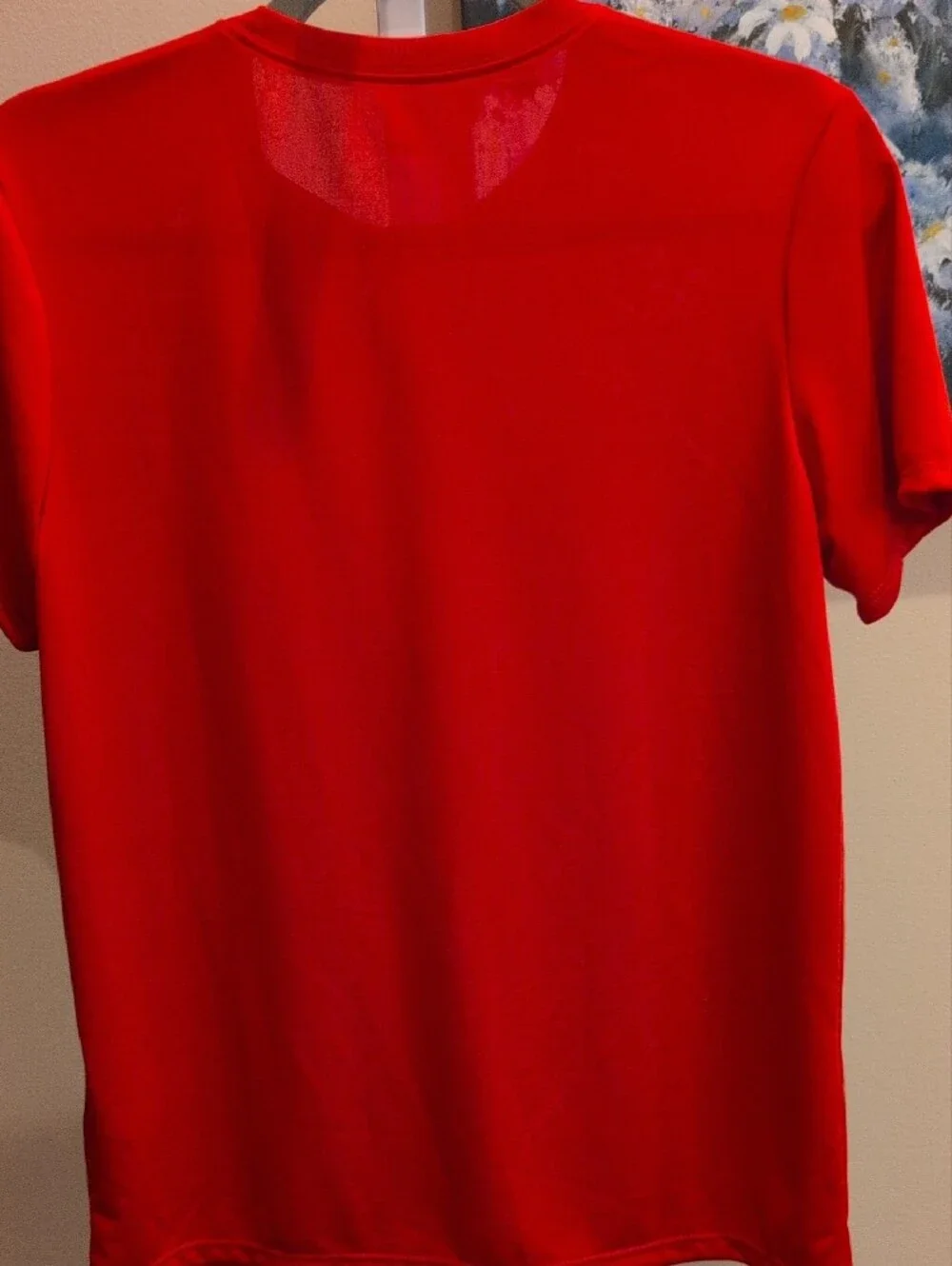 Nike Red Dri-FIT Short Sleeve Crew Tee